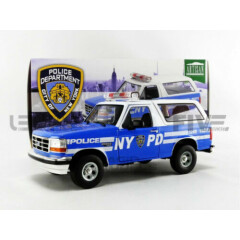 Greenlight collectibles 1/18 ford bronco xlt new york police department nypd 1 