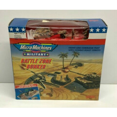 1992 Micro Machines Military BATTLE ZONE BUNKER no. 7002 NOS Factory Sealed