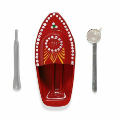 Putt Putt Nav,Steam Tin Boat EthnicIndian Candle Boat Moves Like A Real Boat 1pc