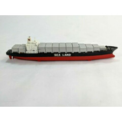 Vintage Sea Land Container Ship Die Cast Model 5.5 inches 