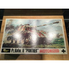 Rare Nichimo/Minicraft 1/30 PZ.KPFW.V Panther MOTORIZED RS-3006 Old Box Art
