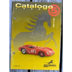Catalogue art model 1998 ferrari 1/43, exclusively made in Italy, 26 p, 70 gr 