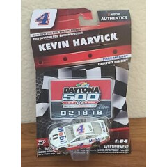 2018 Daytona 500 Wave Kevin Harvick Mobil 1 1/64 NASCAR Authentics Red Card