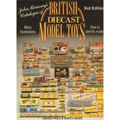 British Diecast Model Toys - Types Makers Models Dates/ Book + Values