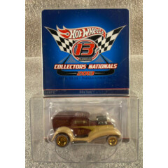 Hot Wheels 2013 Collectors Nationals Mob Rod 4/4 with Card Protector