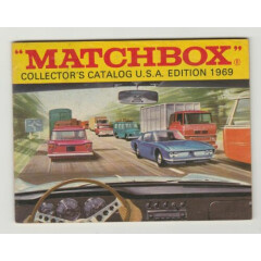 1969 MATCHBOX Collector's Catalogue Catalog VG+ 4.5 48pgs USA Edition