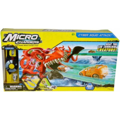 Micro Chargers Cyber Squid Attack Race Track Set