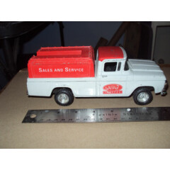 Sales & Service 1960 Ford 4x4 Pickup Truck Bank * Diecast * ERTL *