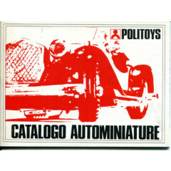 POLITOYS Catalogo Autominiature 1/25 and 1/43 Scale Model Catalog RARE!