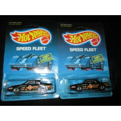 VINTAGE 1988 HOT WHEELS BLACK CHEVY STOCKER #3 1:64 MALAYSIA - Factory Packages