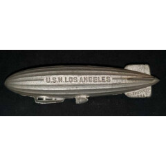 VTG 1930s Tootsietoy Tootsie Toy Metal USN LOS ANGELES Blimp 