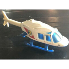 1989 Mattel Hot Wheels NewsChopper 2 Helicopter Retractable Tail End
