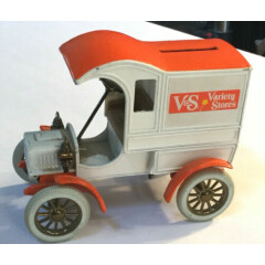 Ertl V&S Variety Stores die cast 1905 Ford First Delivery Metal Bank