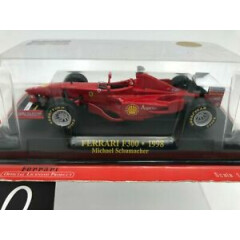 Die Cast " Ferrari F300 - 1998 Michael Schumacher + Box 1 " Scale 1/43