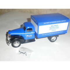 CHEVY MAYTAG 1942 DELIVERY BOX TRUCK BANK PROMO 1ST. IN SERIES MAXIM LTD. MINT