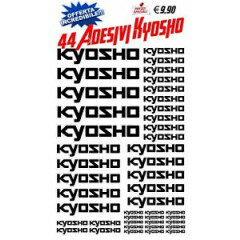 44 Stickers Decal Stickers Model Buggy Off Road Kyosho 