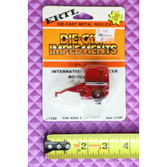 ERTL Die-Cast Implements Tractor International Harvester Round #1758 1/64 Scale