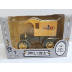 1905 Ford Delivery Car Bank Die Cast Metal CASE 1/25scale