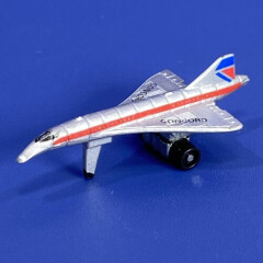 Vtg 1987 Galoob Micro Machines Concorde Supersonic Passenger Airline Mini Plane 