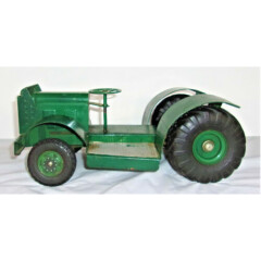 Rare Steel Tractor Green Rossmoyne Ohio USA Model Toy Goodyear Tires