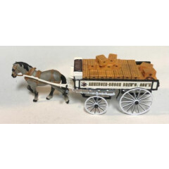 Vintage Anheuser-Busch MatchBox Horse Drawn Delivery Wagon-1996 Limited Edition 