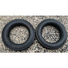 Plain 7 x 1.25 pedal tractor front tires NEW set 2