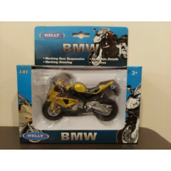 Welly BMW 1:18 S1000RR Diecast Model Motorcycle Authentic Details 12810 NEW