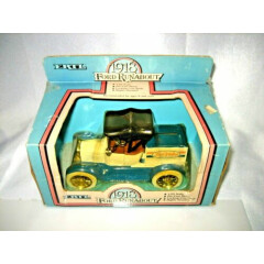 ERTL 1918 FORD RUNABOUT 1/25 SCALE DIE-CAST METAL LOCKING COIN BANK
