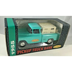 True Value 1955 Chevy Pickup Truck #12 Locking Coin Bank Vintage 1993 New 
