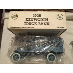 VINTAGE 1925 Kenworth Truck Die Cast Metal Bank 1/30 Scale w/ BOX