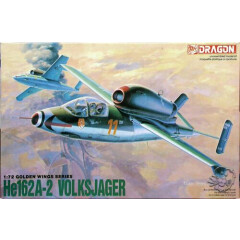 Dragon 1/72 heinkel he 162a-2 volksjager #5001 