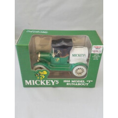 Mickey's 1918 Model "T" Runabout Coin bank Gem Mint Condition
