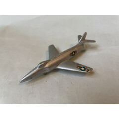 VINTAGE MERCURY DIECAST AIRCRAFT USAF F90 JET PENETRATION FIGHTER IN SILVER VGC