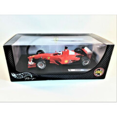 NEW 1:18 Hot Wheels Racing Scuderia Ferrari F2001 Rubens Barrichello #2