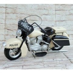 Vintage Collector Edition Police Motorcycle Motorbike Bike Sculpture Statue DEAL