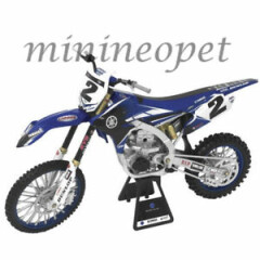NEW RAY 49513 YAMAHA YZ 450F DIRT BIKE MOTORCYCLE 1/6 #2 COPPER WEBB BLUE