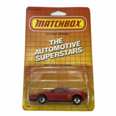 Vintage 1990 Matchbox MB75 Ferrari Testarossa Die-Cast Car New Sealed Bad Corner