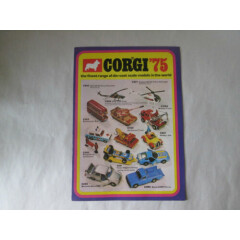 1975 Corgi Mettoy Playcraft 8 Page Catalog Advertisement Brochure / Gt Britain