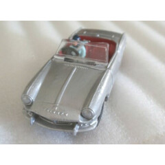 VINTAGE DINKY 114 TRIUMPH SILVER SPITFIRE 1963 RESTORED FREE SHIPPING!