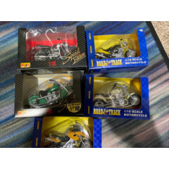 5 Pack Bmw Moto Guzzi Indian Triumph 1:18 toy motorcycle