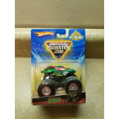 HOT WHEELS MONSTER JAM 1:64 SCALE TMNT RAPHAEL WITH SPECTRAFLAMES RARE RED 08