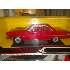 Road Legend 1964 FORD FALCON RED 1:18 SCALE OPENING HOOD & DOORS in box