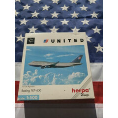 United Airlines Herpa Wings Boeing 747-400