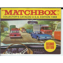 BG-002 Matchbox Collector's Catalog U.S.A. Edition 1969 Second Edition Die Cast 