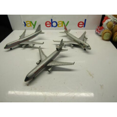1, Realtoy & 2, China toys Jets Airlines Airplanes Die Cast Lot Of 3. Z985
