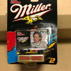 Rusty Wallace 1996 #2 Miller 1:64 scale car NASCAR Racing Champions w/Card.