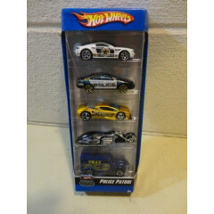 Hot Wheels Police car 5 pack, lot #2
