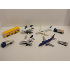 Airlines & Airport Toys Lot - Planes, AirBus, Truck, Southwest, Alaska, Jet Blue