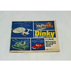 1976 Dinky Die Cast Toys Catalog ANA 12 Free Shipping