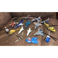 Lot Of Various Corgi Matchbox Airplanes Helicopter Space Shuttle Plane